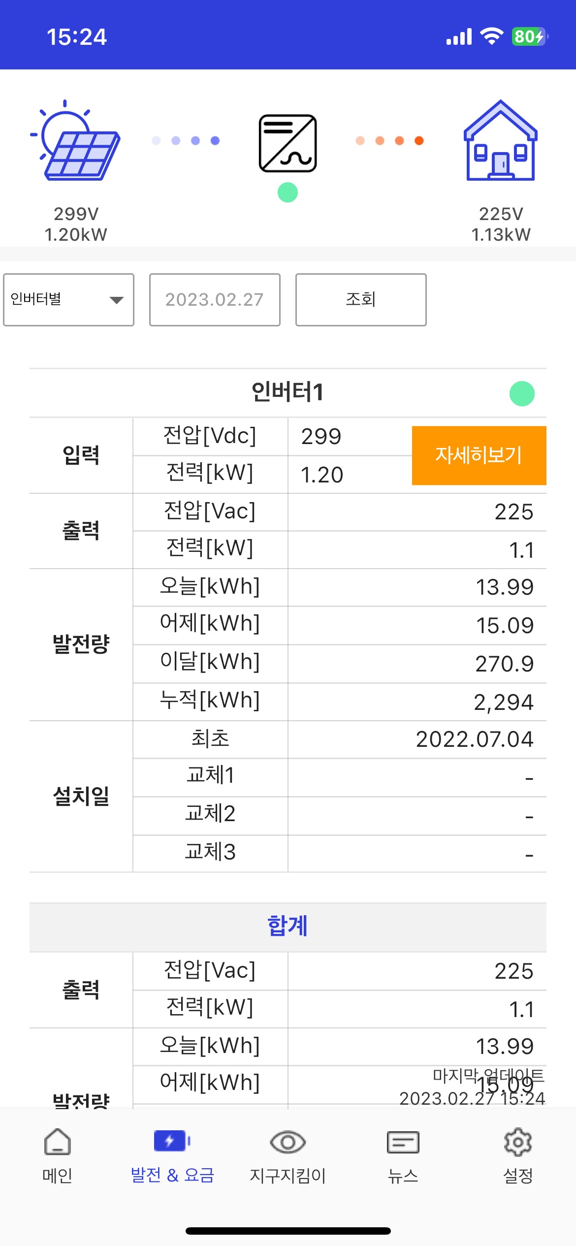 렛츠몬 (태양광 모니터링 시스템) - 아이오소프트
